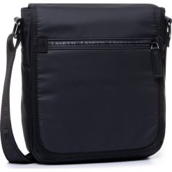 Saszetka LANETTI - BMR-U-027-10-03 Black. Czarne torby męskie skórzane Lanetti, bez wzorów, ze skóry ekologicznej, młodzieżowe. Za 119,99 zł.