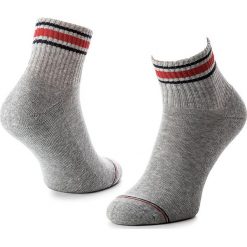Zestaw 2 par wysokich skarpet męskich TOMMY HILFIGER - 372021001 Tommy Original 085. Szare skarpetki męskie TOMMY HILFIGER, bez wzorów, z elastanu. Za 44,99 zł.