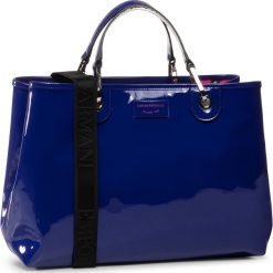 Torebka EMPORIO ARMANI - Y3D165 YFR2E 84352 Navy Blu/Fuxia/Blac. Niebieskie torebki klasyczne damskie Emporio Armani, bez wzorów, ze skóry ekologicznej, klasyczne, bez dodatków. Za 819,00 zł.