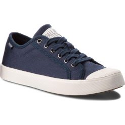 Trampki PALLADIUM - Pallaphoenix Og Cvs 75733-919-M Indigo. Niebieskie półbuty damskie Palladium, bez wzorów, z gumy, bez obcasa, na płaskiej podeszwie, bez zapięcia. Za 319,00 zł.