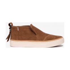 TOMS Slip On Buty Brązowy. Pomarańczowe trampki i tenisówki damskie Toms, bez wzorów, ze skóry, bez zapięcia. Za 464,95 zł.