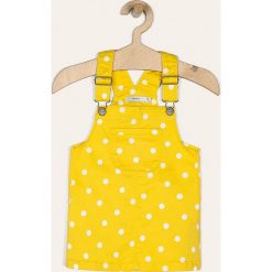 Name it - Spódnica dziecięca 92-122 cm. Żółte spódniczki dziewczęce Name it, na co dzień, w grochy, z elastanu, mini, proste. Za 119,90 zł.