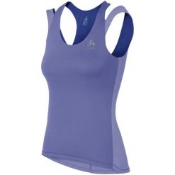 Odlo Koszulka Treningowa Clio Dusted Peri Xs. Szare bluzki sportowe damskie marki Odlo, xs, bez rękawów. W wyprzedaży za 199,00 zł.