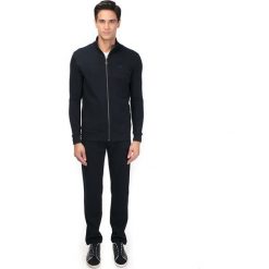 Bluza w kolorze graantowym. Niebieskie bluzy męskie GALVANNI, m, bez wzorów, z bawełny, ze stójką, bez rękawów, bez kaptura. W wyprzedaży za 419,95 zł.