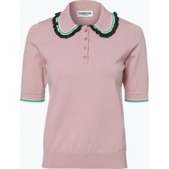 Essentiel Antwerp - Damska koszulka polo, różowy. Różowe koszulki damskie marki Essentiel Antwerp, na imprezę, m, bez wzorów, glamour, polo, bez rękawów. Za 579,95 zł.