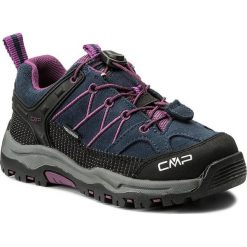 Buty trekkingowe dziewczęce: Trekkingi CMP – Kids Rigel Mid Treking Shoe Wp 3Q13244 B.Blue/Purple