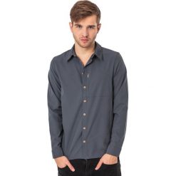 Koszule męskie na spinki: IGUANA Koszula męska Zola Ombre Blue r. XXL