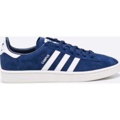 Adidas Originals - Buty Campus. Niebieskie sneakersy męskie adidas Originals, ze skóry, na sznurówki. W wyprzedaży za 299,90 zł.