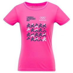 Alpine Pro Koszulka Damska Tmoba S. Różowe bluzki sportowe damskie Alpine Pro, s, bez wzorów, bez kołnierzyka, z krótkim rękawem, krótkie, bez kaptura, na fitness i siłownię, climacool (adidas). W wyprzedaży za 35,00 zł.