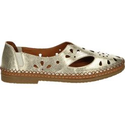 Mokasyny damskie: Mokasyny - 70068 GOLD