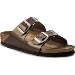 Klapki BIRKENSTOCK - Arizona Bs 1009919 Graceful Toffe. Pomarańczowe klapki damskie Birkenstock, bez wzorów, ze skóry ekologicznej, bez obcasa. Za 289,00 zł.