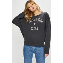 Pinko - Bluza. Szare bluzy damskie Pinko, m, z nadrukiem, z bawełny. W wyprzedaży za 359,90 zł.