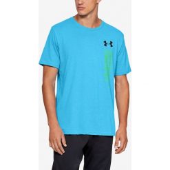 Under Armour Essentials Koszulka Niebieski. Niebieskie podkoszulki męskie Under Armour, l, bez wzorów, z bawełny, z krótkim rękawem. Za 128,95 zł.