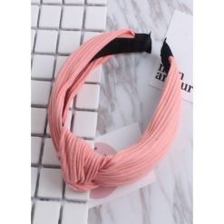 OPASKA TURBAN SUPEŁ PINK. Różowe opaski damskie Fanaberia.com, bez wzorów. Za 14,99 zł.