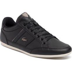 Sneakersy LACOSTE - Chaymon 319 1 CMA 7-38CMA00212H5 Blk/Khk. Czarne sneakersy męskie Lacoste, bez zapięcia. Za 529,00 zł.