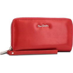Duży Portfel Damski PIERRE CARDIN - 01 LINE 118 Red 19128. Czerwone portfele damskie Pierre Cardin, bez wzorów, ze skóry. Za 159,00 zł.