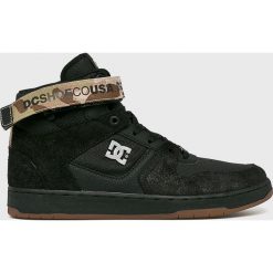 DC - Buty Pensford. Czarne buty sportowe męskie DC, ze skóry, na sznurówki. W wyprzedaży za 319,90 zł.