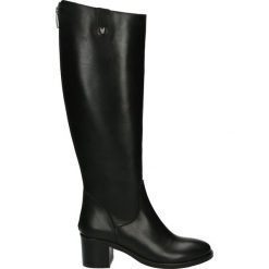 Kozaki - 2596 NAT NERO. Czarne buty zimowe damskie marki Venezia, ze skóry. Za 499,00 zł.