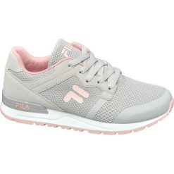 Sneakersy damskie Fila popielate. Szare sneakersy damskie Fila, z materiału. Za 159,90 zł.