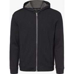 Marc O'Polo - Męska bluza rozpinana, niebieski. Niebieskie bluzy męskie Marc O'Polo, m, bez wzorów, z bawełny, polo, bez rękawów, bez kaptura. Za 349,95 zł.