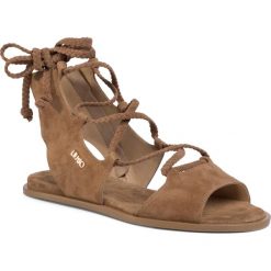 Sandały LIU JO - Thea 09 SA0107 P0021 Tan S1800. Pomarańczowe klapki damskie Liu Jo, bez wzorów, ze skóry, bez obcasa. W wyprzedaży za 529,00 zł.