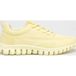 Big Star - Buty. Żółte buty sportowe damskie BIG STAR, bez wzorów, z materiału, sportowe. W wyprzedaży za 79,90 zł.
