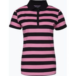 Marie Lund - Damska koszulka polo, różowy. Różowe koszulki damskie Marie Lund, l, w paski, z bawełny, polo, bez rękawów. Za 49,95 zł.