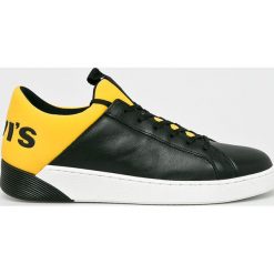 Levi's - Buty Mullet. Czarne sneakersy męskie Levi's®, na sznurówki. W wyprzedaży za 349,90 zł.