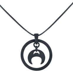 The Rogue + The Wolf Devotion Choker Naszyjnik czarny. Czarne naszyjniki damskie marki The Rogue + The Wolf. Za 42,90 zł.
