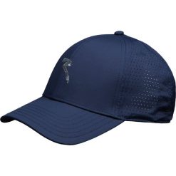 Czapka CHERVO WPAILLETTES. Niebieskie czapki damskie Chervo, bez wzorów, z tkaniny. Za 130,00 zł.