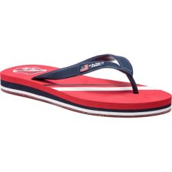 Japonki U.S. POLO ASSN. - Triker1 MELL4197S8/G2 Red/Navy. Niebieskie klapki męskie U.S. Polo Assn., bez wzorów, z tworzywa sztucznego. W wyprzedaży za 89,00 zł.