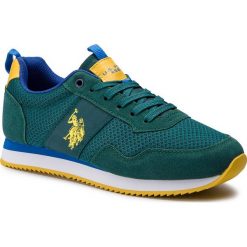 Sneakersy U.S. POLO ASSN. - Talbot3 NOBIL4215S8/HN3 Gre. Zielone półbuty męskie U.S. Polo Assn., na co dzień, bez wzorów, ze skóry ekologicznej, bez zapięcia. Za 289,00 zł.
