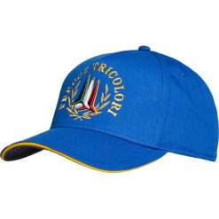 Czapka AERONAUTICA MILITARE. Niebieskie czapki męskie Aeronautica Militare, z haftami, z tkaniny. Za 200,00 zł.
