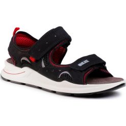 Sandały PRIMIGI - 5394100 D Nero. Czarne sandały chłopięce Primigi, ze skóry, bez zapięcia. Za 249,00 zł.