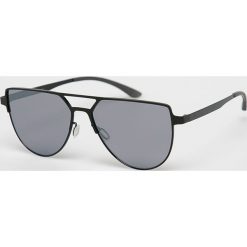 Adidas Originals - Okulary AOM010. Czarne okulary przeciwsłoneczne męskie adidas Originals, z materiału. Za 469,90 zł.