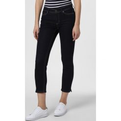 Cambio - Spodnie damskie – Piper slim, niebieski. Niebieskie spodnie damskie Cambio, bez wzorów, z jeansu. Za 499,95 zł.