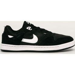 Nike - Buty SB ALLEYOOP. Czarne sneakersy męskie Nike, ze skóry, na sznurówki. W wyprzedaży za 279,90 zł.