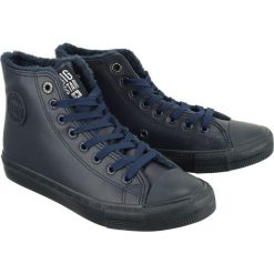 BIG STAR BB174319 granatowy, trzewiki, trampki męskie. Niebieskie buty sportowe męskie BIG STAR, na sznurówki. W wyprzedaży za 90,90 zł.