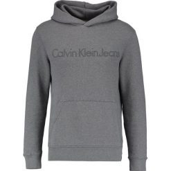 Calvin Klein Jeans HARPO Bluza z kapturem grey. Szare bluzy męskie rozpinane Calvin Klein Jeans, m, z bawełny, z kapturem. Za 499,00 zł.