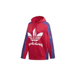 Bluzy adidas Bluza z kapturem Floral Storm. Czerwone bluzy damskie Adidas, bez wzorów, bez rękawów, z kapturem. Za 349,00 zł.
