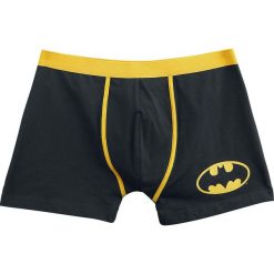 Bokserki męskie: Batman Logo Bokserki czarny/żółty