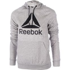 Bluzy rozpinane damskie: bluza sportowa damska REEBOK WORKOUT READY BIG STACKED LOGO PULLOVER HOODIE / BK6468