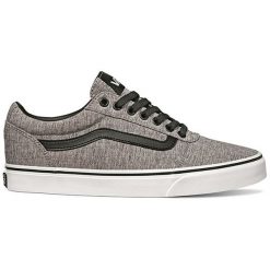 Vans Tenisówki Yt Ward Textile Light 31. Szare buty chłopięce sportowe marki Vans, bez wzorów, eleganckie, bez zapięcia. Za 189,00 zł.