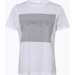Drykorn - T-shirt damski – Anisia_P16, czarny. Czarne t-shirty damskie marki DRYKORN, s, w paski, bez kołnierzyka. Za 219,95 zł.