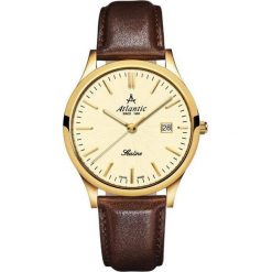 Zegarek Atlantic Męski Sealine 62341.45.31 Szafirowe szkło brązowy. Brązowe zegarki męskie Atlantic, szklane. Za 805,00 zł.