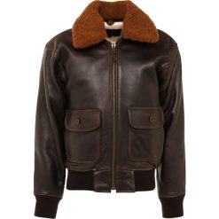 Kurtki męskie: Schott Made in USA Kurtka skórzana brown