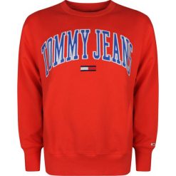 Tommy Jeans Bluza "Collegiate". Bluzy męskie z nadrukiem, z jeansu, retro, z okrągłym kołnierzem. Za 299,00 zł.