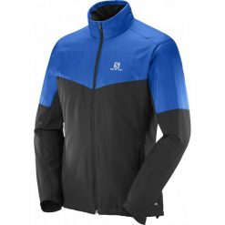 Salomon Kurtka Escape Jkt M Blue Yonder/Black L. Niebieskie kurtki sportowe męskie marki Salomon, na zimę, m, bez wzorów, z materiału, bez kaptura, narciarskie. W wyprzedaży za 399,00 zł.