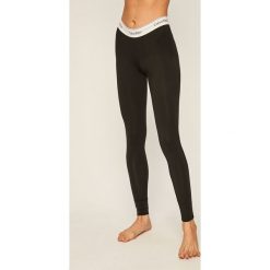 Calvin Klein Underwear - Legginsy piżamowe. Czarne piżamy damskie Calvin Klein Underwear, s, bez wzorów, z elastanu, bez rękawów. Za 199,90 zł.