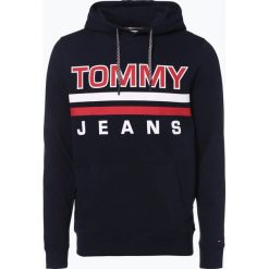 Bluzy męskie: Tommy Jeans – Męska bluza nierozpinana, niebieski